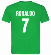 Мужская футболка Ronaldo 7 Зеленый фото