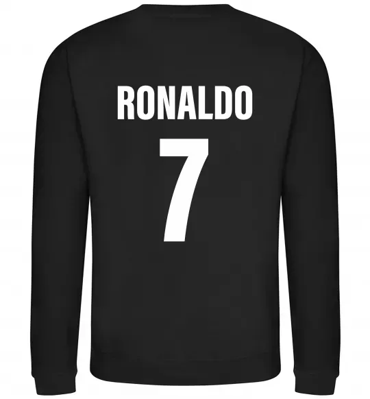 Світшот Ronaldo 7 Чорний фото