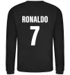 Світшот Ronaldo 7 Чорний фото
