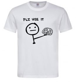 Чоловіча футболка Plz use it