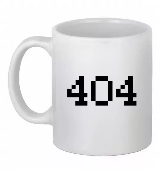 Чашка керамическая 404 Белый фото