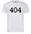 Мужская футболка 404 Белый фото