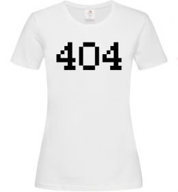 Женская футболка 404