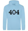 Жіноча толстовка (худі) 404 Блакитний фото