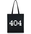 Эко-сумка 404 Черный фото