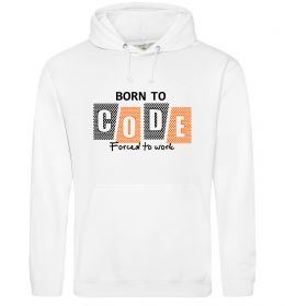 Чоловіча толстовка (худі) Born to code