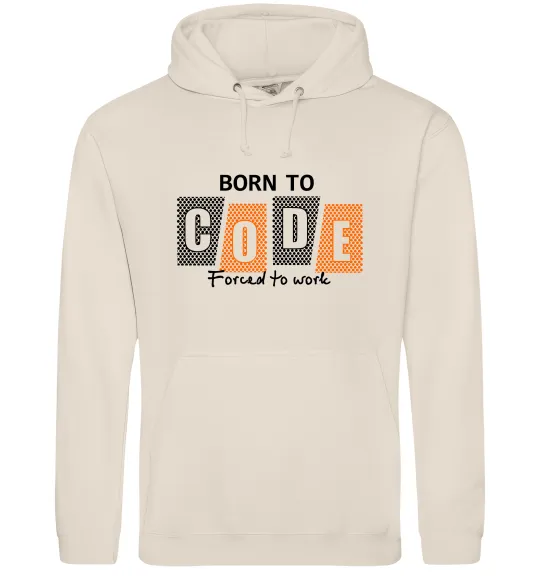 Жіноча толстовка (худі) Born to code Таш фото