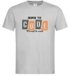 Чоловіча футболка Born to code Сірий Чоловіча футболка Born to code Сірий фото