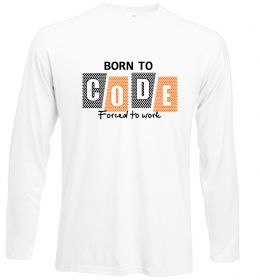 Лонгслив Born to code Лонгслив Born to code