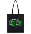 Эко-сумка Born to code Черный фото