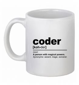 Чашка керамічна Coder