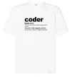 Футболка Оверсайз Coder Белый фото