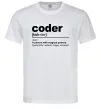 Мужская футболка Coder Белый Мужская футболка Coder Белый фото