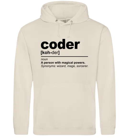 Женская толстовка (худи) Coder Таш фото