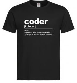 Мужская футболка Coder