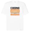 Футболка Оверсайз Coding is my superpower Белый фото