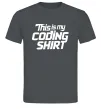 Мужская футболка Coding shirt Графит фото