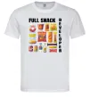 Мужская футболка Full Snack developer Белый Мужская футболка Full Snack developer Белый фото