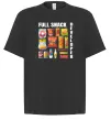 Футболка Оверсайз Full Snack developer Черный фото