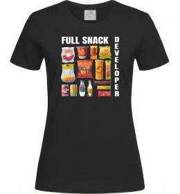 Жіноча футболка Full Snack developer Жіноча футболка Full Snack developer
