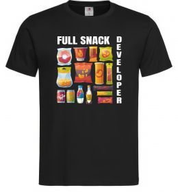 Мужская футболка Full Snack developer Мужская футболка Full Snack developer