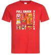 Мужская футболка Full Snack developer Красный Мужская футболка Full Snack developer Красный фото