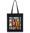 Эко-сумка Full Snack developer Черный Эко-сумка Full Snack developer Черный фото