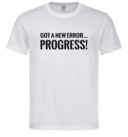 Мужская футболка New error Progress