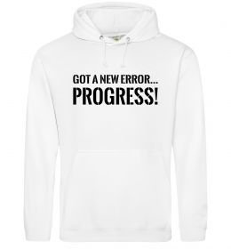 Женская толстовка (худи) New error Progress