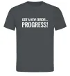 Чоловіча футболка New error Progress Графіт фото