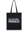 Эко-сумка New error Progress Черный Эко-сумка New error Progress Черный фото