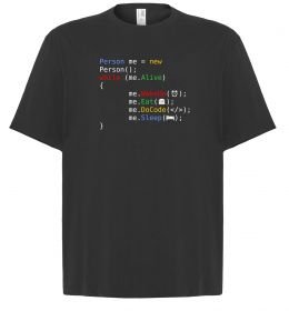 Футболка Оверсайз Object person