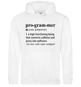 Женская толстовка (худи) Pro gram mer