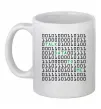 Чашка керамічна Talk data to me Білий Чашка керамічна Talk data to me Білий фото