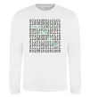 Світшот Talk data to me Білий Світшот Talk data to me Білий фото