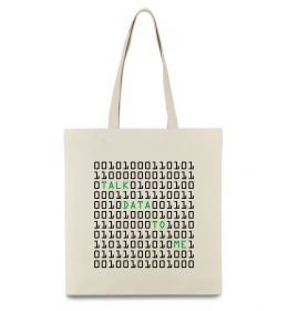 Эко-сумка Talk data to me
