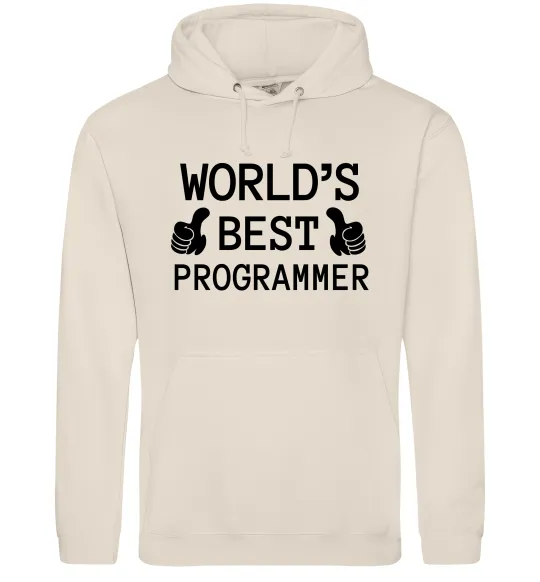 Чоловіча толстовка (худі) World`s best programmer Таш фото