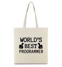 Еко-сумка World`s best programmer
