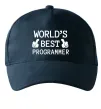 Кепка World`s best programmer Темно-синій фото