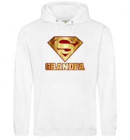 Чоловіча толстовка (худі) Super grandpa Чоловіча толстовка (худі) Super grandpa