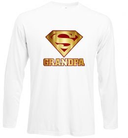 Лонгслив Super grandpa Лонгслив Super grandpa