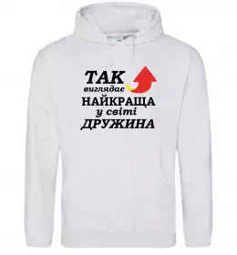 Женская толстовка (худи) Дружина воїна ЗСУ Песочный фото