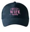 Кепка Best wife ever Темно-синій фото