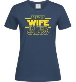 Женская футболка Best wife in galaxy