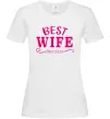 Жіноча футболка Best wife since Білий фото