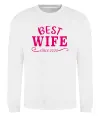 Свитшот Best wife since Белый Свитшот Best wife since Белый фото