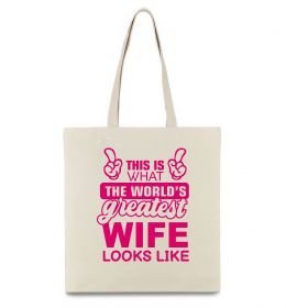 Еко-сумка Greatest wife looks like Еко-сумка Greatest wife looks like