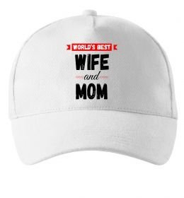 Кепка World`s best wife and mom