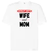 Футболка Оверсайз World`s best wife and mom Білий Футболка Оверсайз World`s best wife and mom Білий фото
