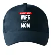 Кепка World`s best wife and mom Темно-синій Кепка World`s best wife and mom Темно-синій фото
